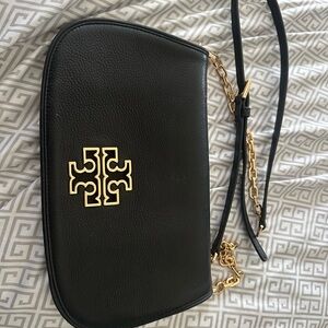 Tory Burch Black Leather Crossbody Bag